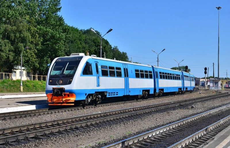 Рельсовый автобус ра2 051
