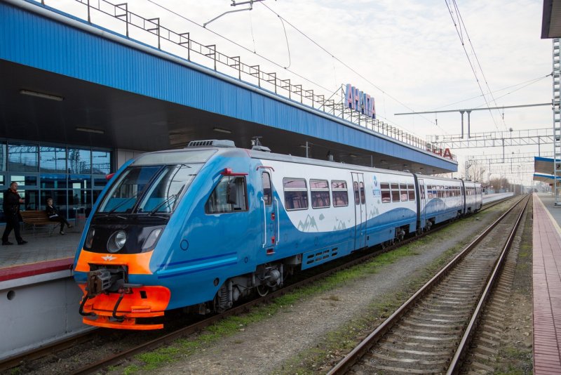Ра3 рельсовый автобус Феодосия