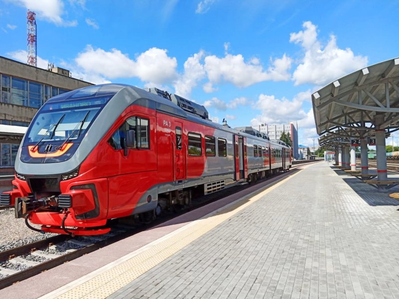 Рельсовый автобус Кинешма Иваново Иваново