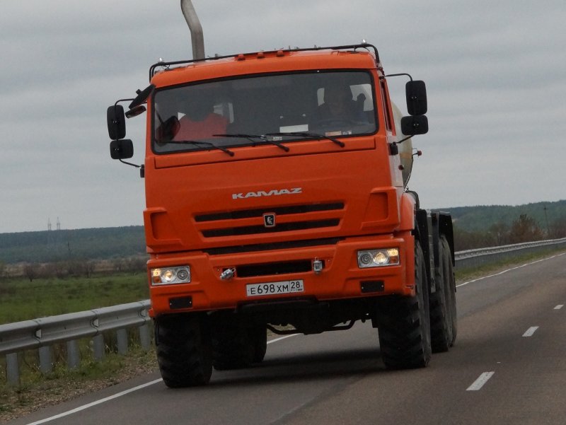 КАМАЗ 43114 салон