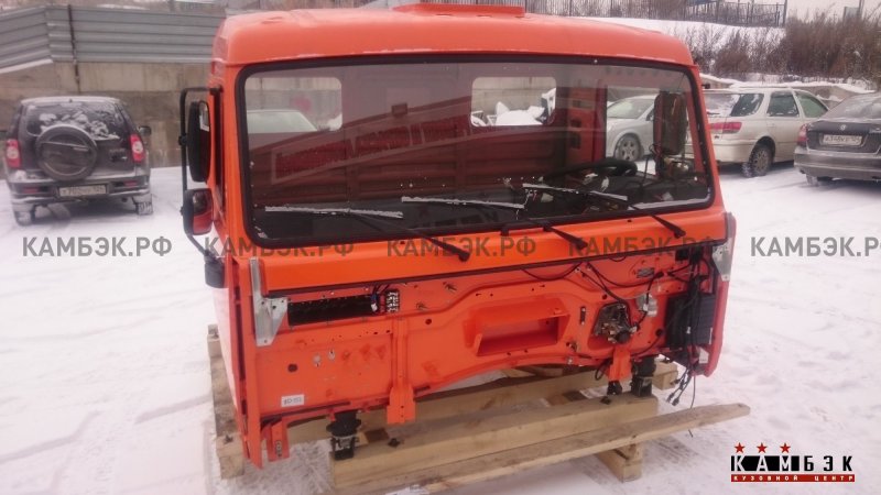 КАМАЗ 65115 кабина внутри