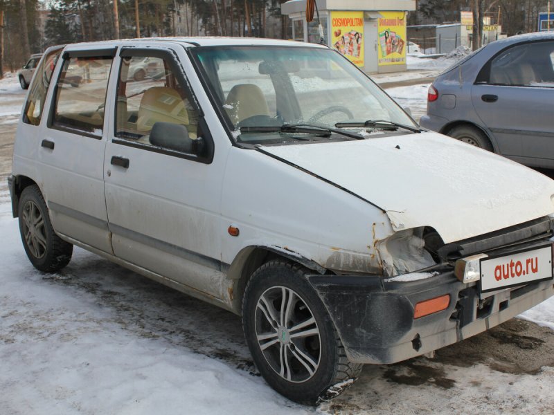 Дэу Тико белая