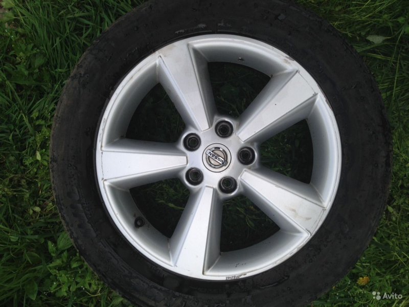 Nissan Qashqai r17 колеса