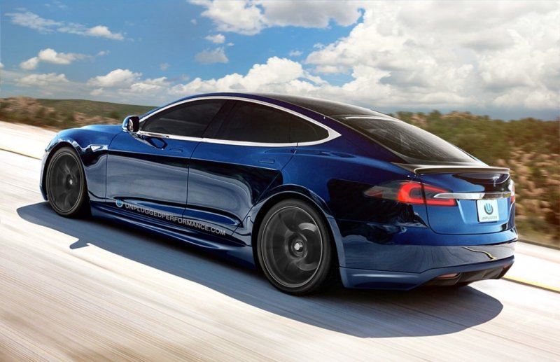 Tesla model 3 p90d