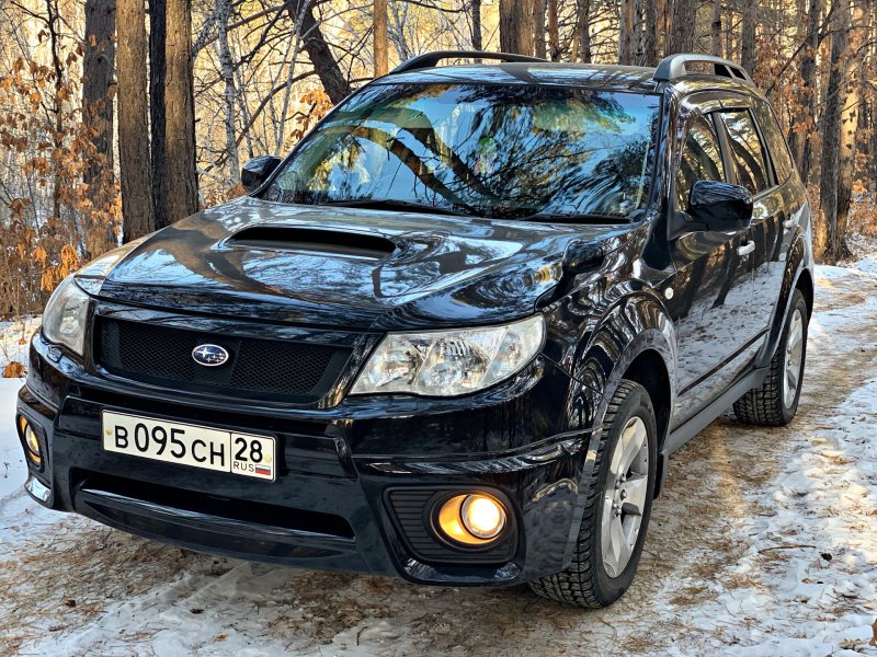 Subaru Forester sf5 лес