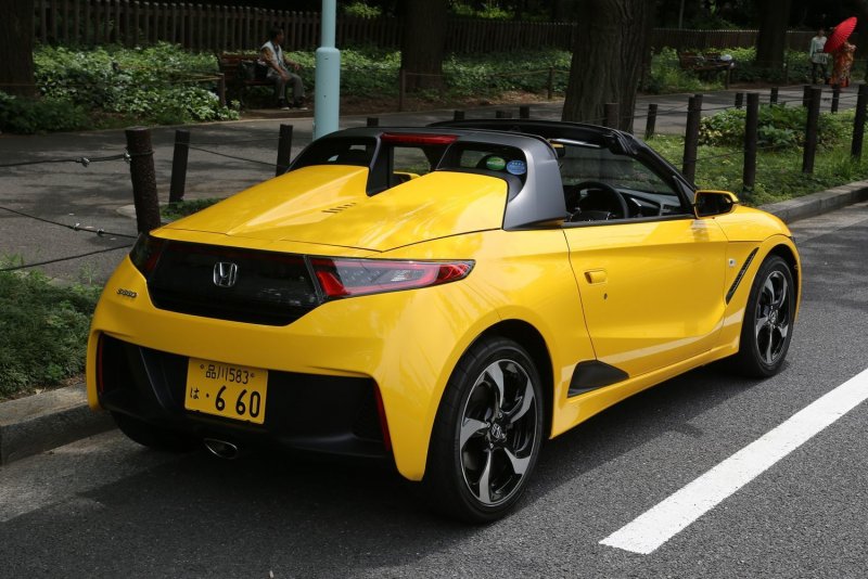Honda кабриолет s660