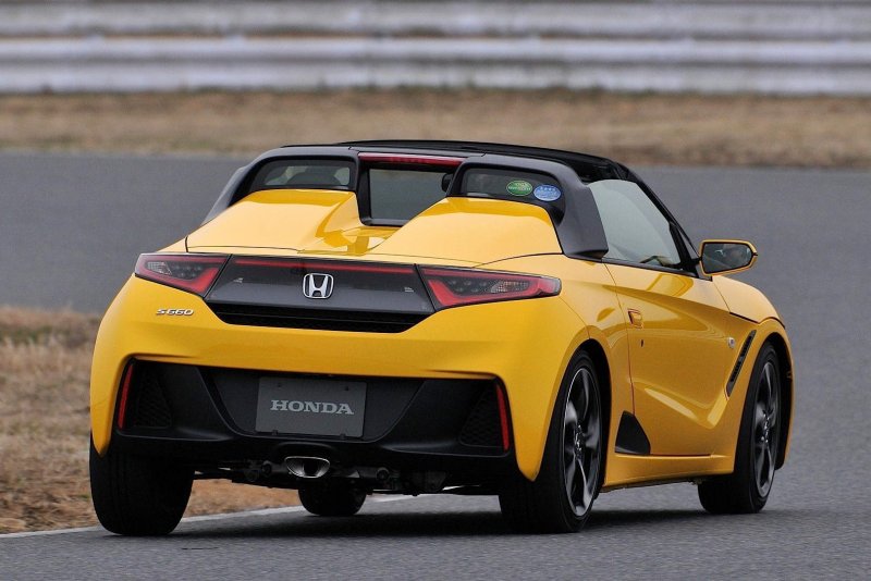 Honda кабриолет s660