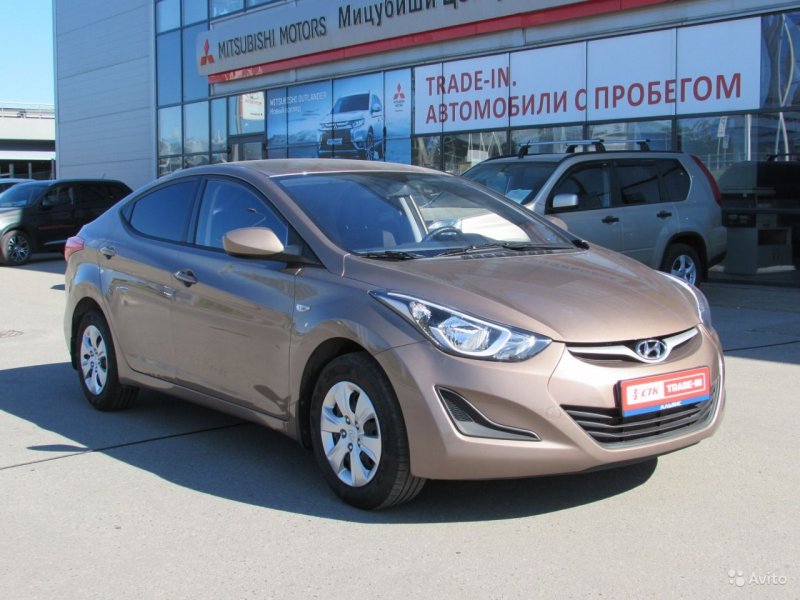 Хендай Элантра окрас пластика