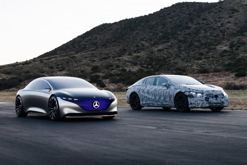 Mercedes Benz EQS 2021
