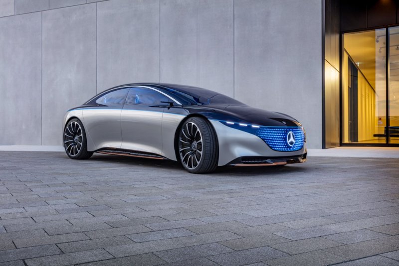 Мерседес Benz Vision EQS