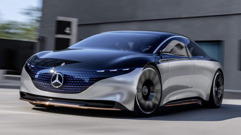 Электрокар Мерседес Benz Vision