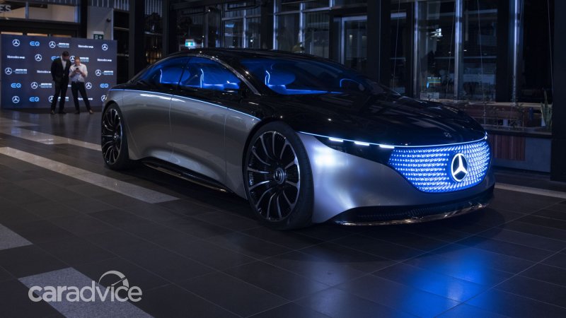 Мерседес Vision EQS