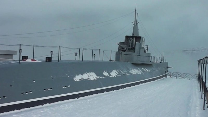 Музей подводная лодка к-21 Североморск