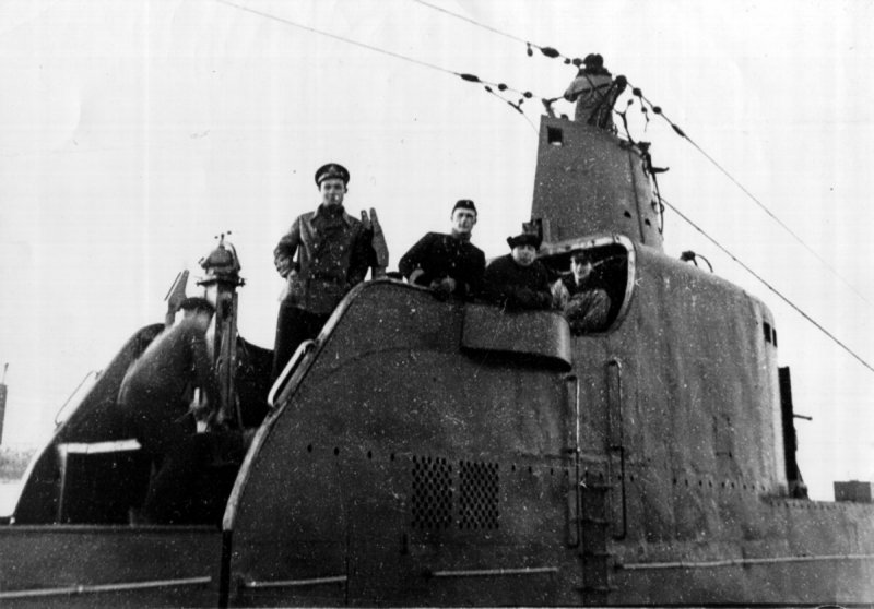 Советская крейсерская дизель-электрическая подводная лодка к-55.