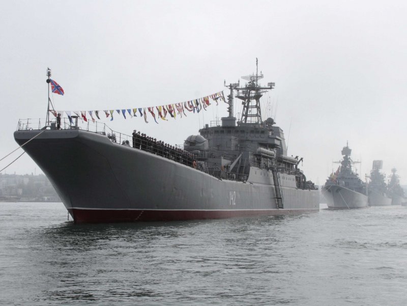 Корабли Черноморского флота ВМФ России в Севастополе