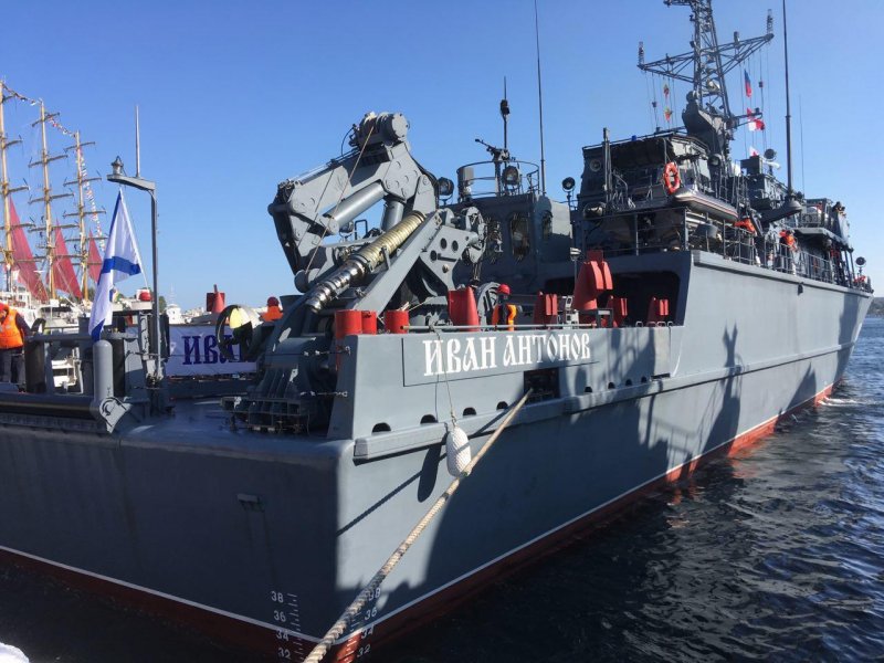 Корабли тральщик Севастополь