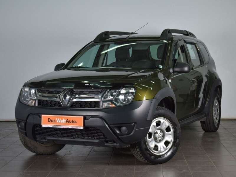 Renault Duster 2020 зеленый