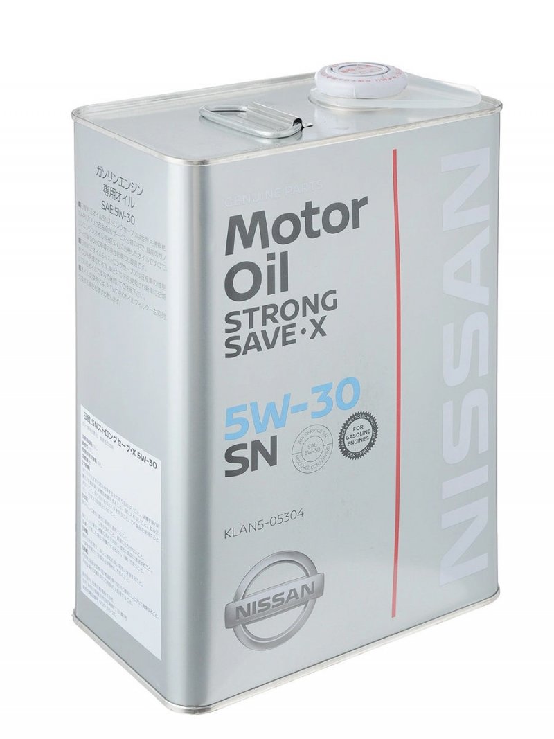 Nissan strong save x 5w-30 SN 4л