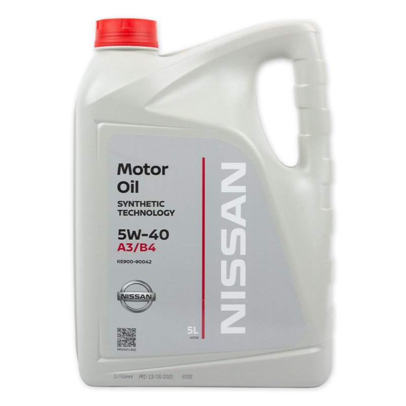 Nissan Motor Oil 5w40 5л