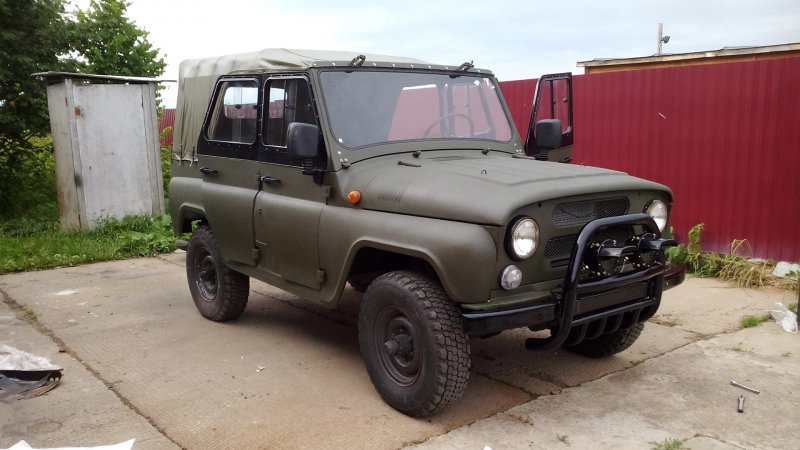 УАЗ 3151 черный Раптор