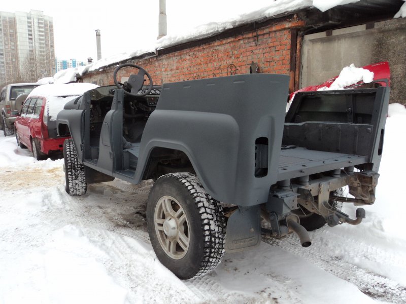 УАЗ 3151 крашенный раптором