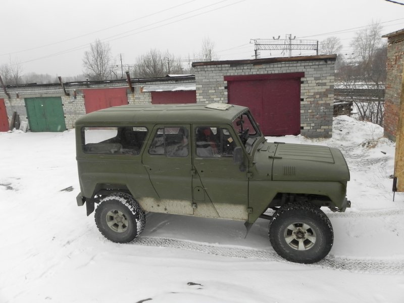 УАЗ 3153 хаки