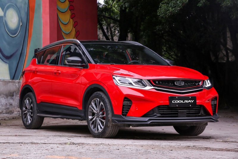 Geely Coolray 2020 салон