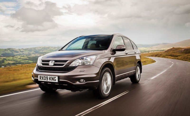 Honda CRV 2012 черная
