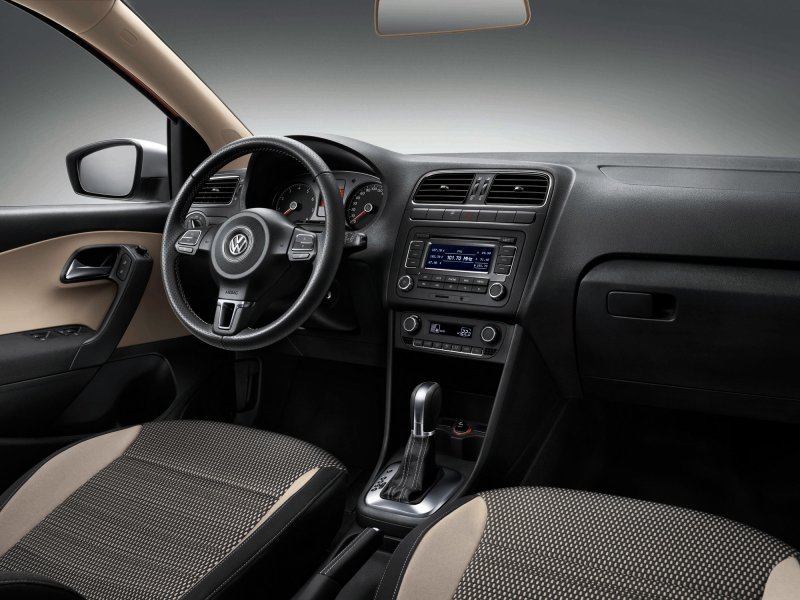 VW Polo 5 sedan салон