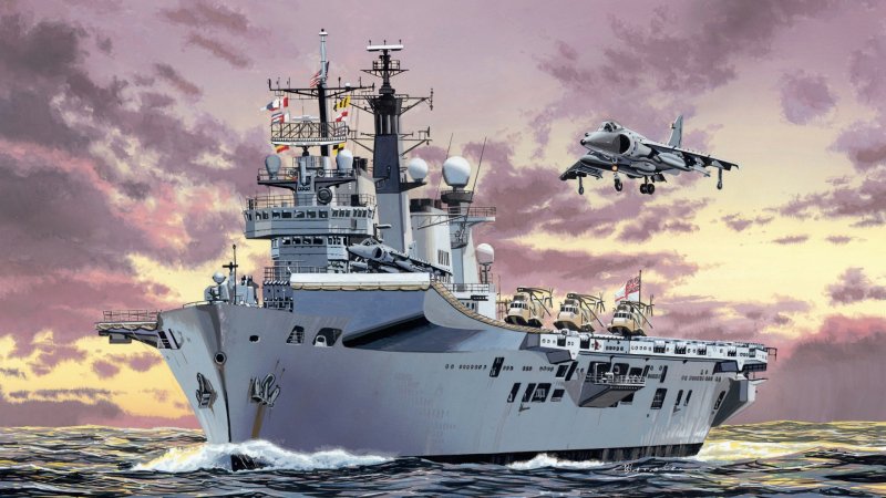 Военный корабль Илластриос HMS illustrious