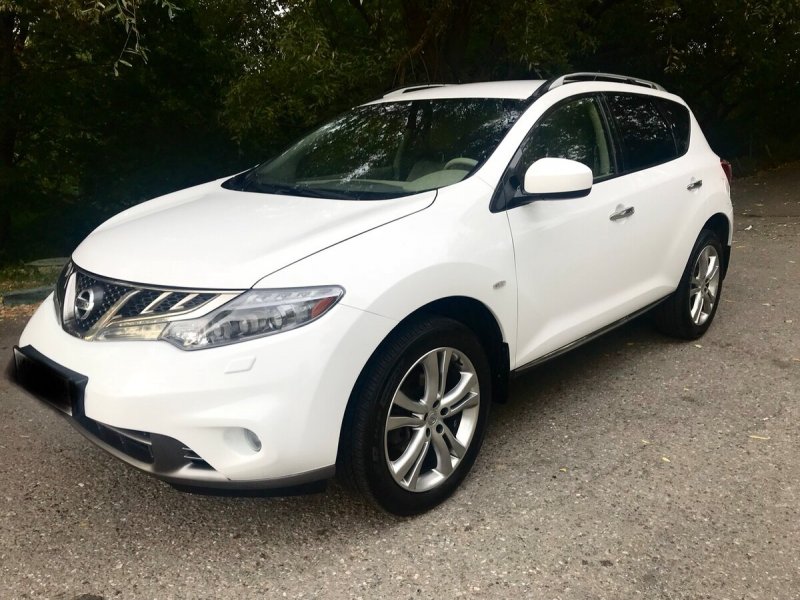 Nissan Murano 2015 белый