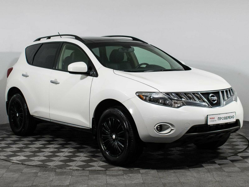 Nissan Murano z51 белый