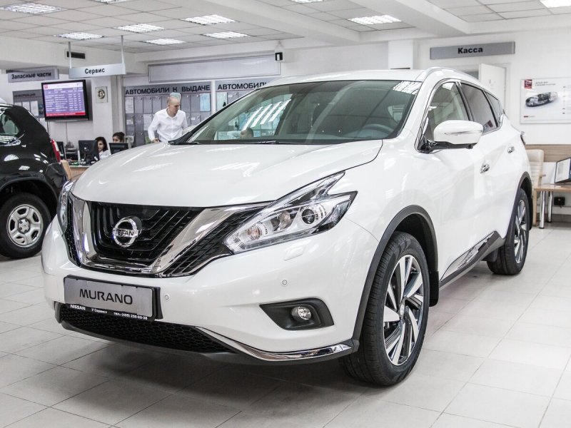 Nissan Murano z52 серебристый