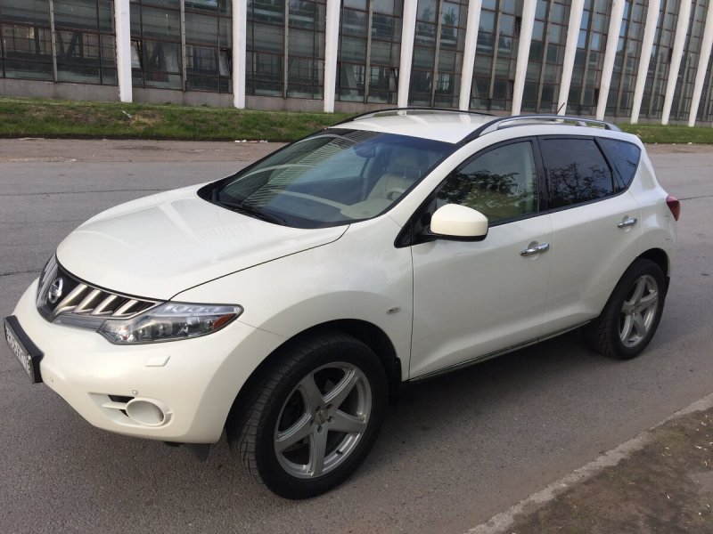Nissan Murano z51 белый