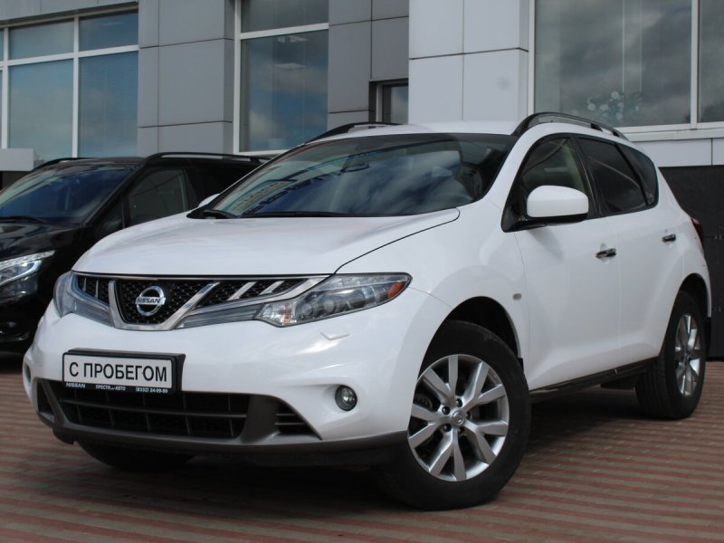 Nissan Murano z51 белый