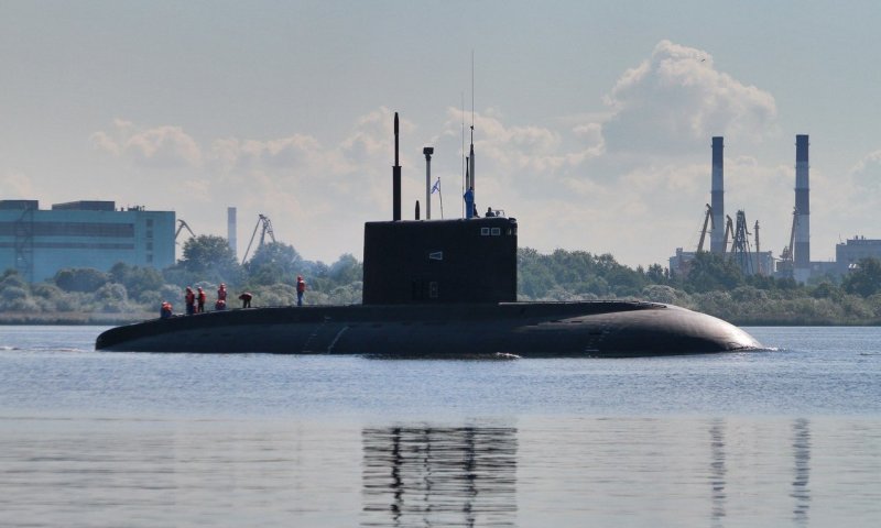 Парад подводная лодка Севастополь
