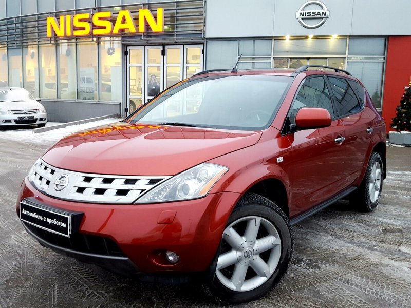 Nissan Murano z50 черный
