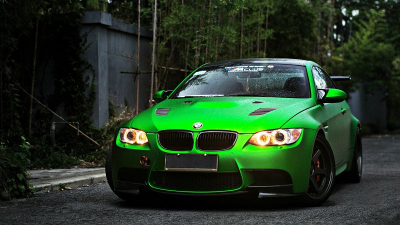 BMW m3 e92 Green