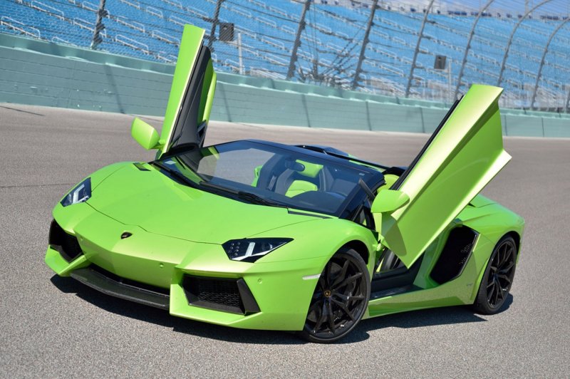 Ламборджини авентадор lp700 -4 зеленая