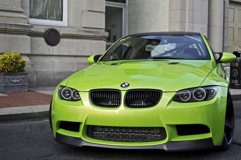 BMW m3 2001 зеленая