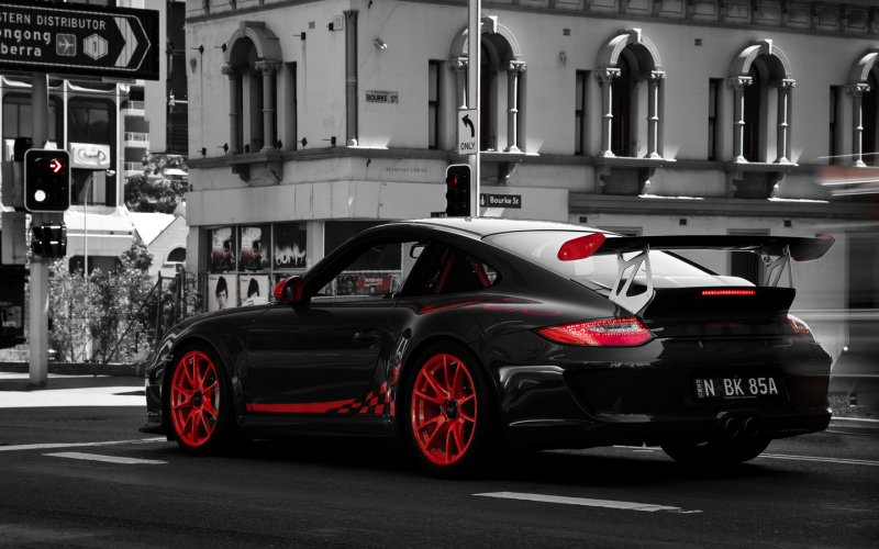 Porsche 911 gt3 RS Black