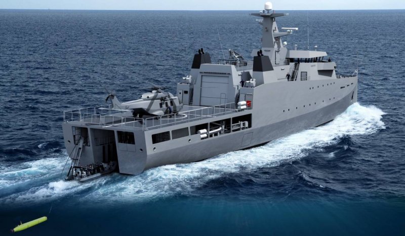 Корабль Damen OPV 2400