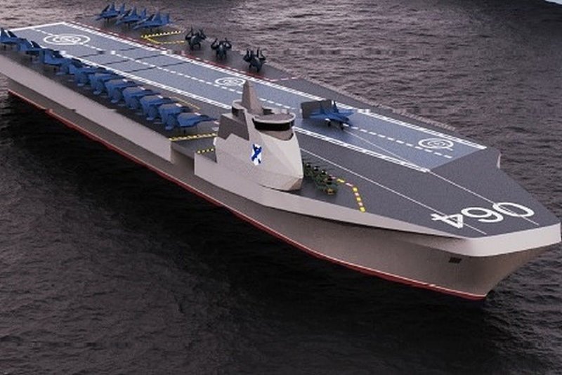 Проект российского авианосца "Варан"