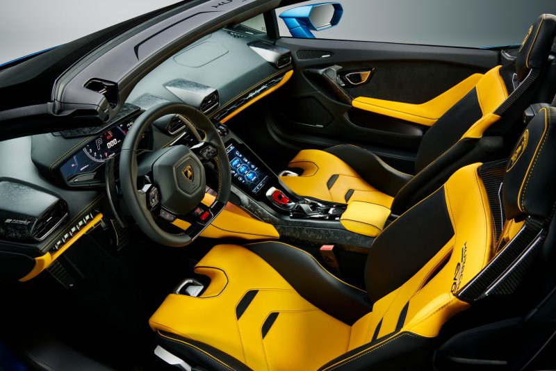 Lamborghini Huracan EVO салон