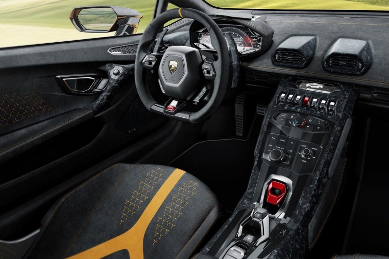 Lamborghini Huracan салон