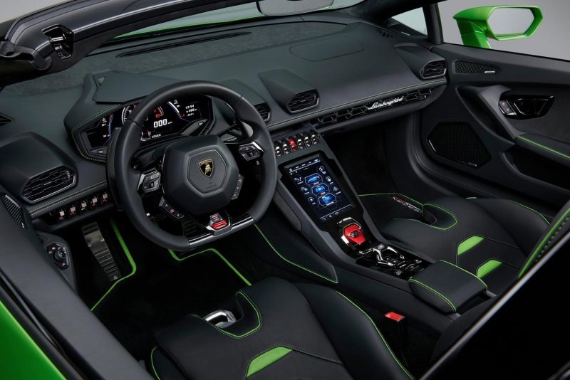 Lamborghini Huracan EVO салон