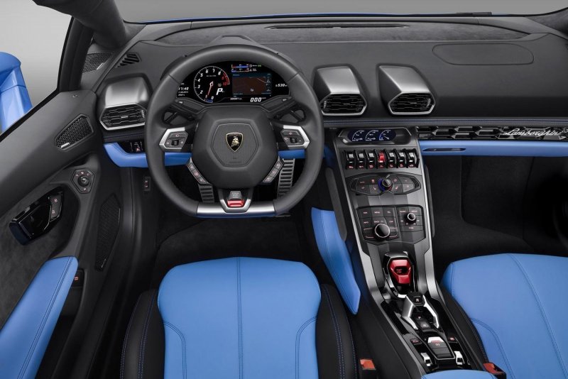 Lamborghini Huracan LP 610-4 салон