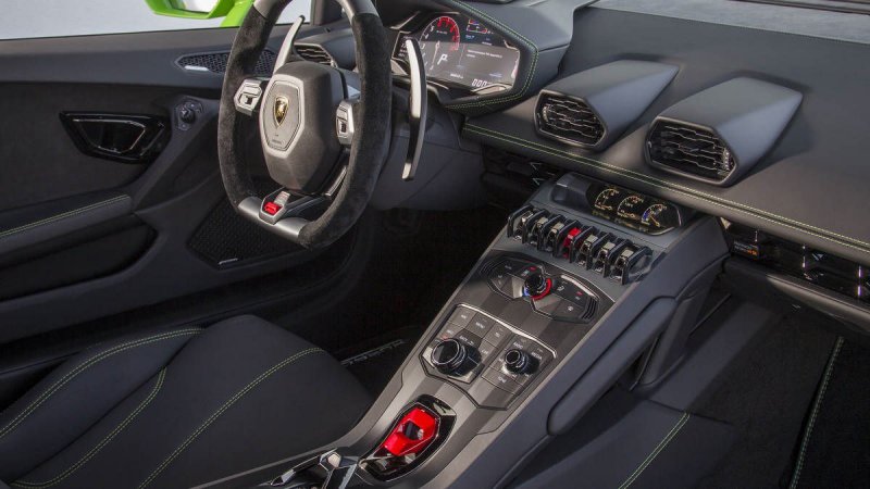 Lamborghini Huracan салон