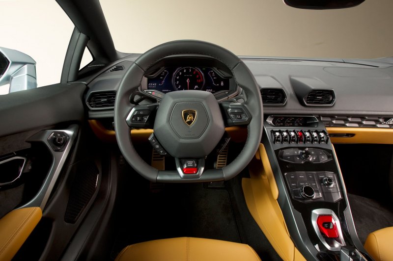 Lamborghini Huracan Spyder 2018 салон