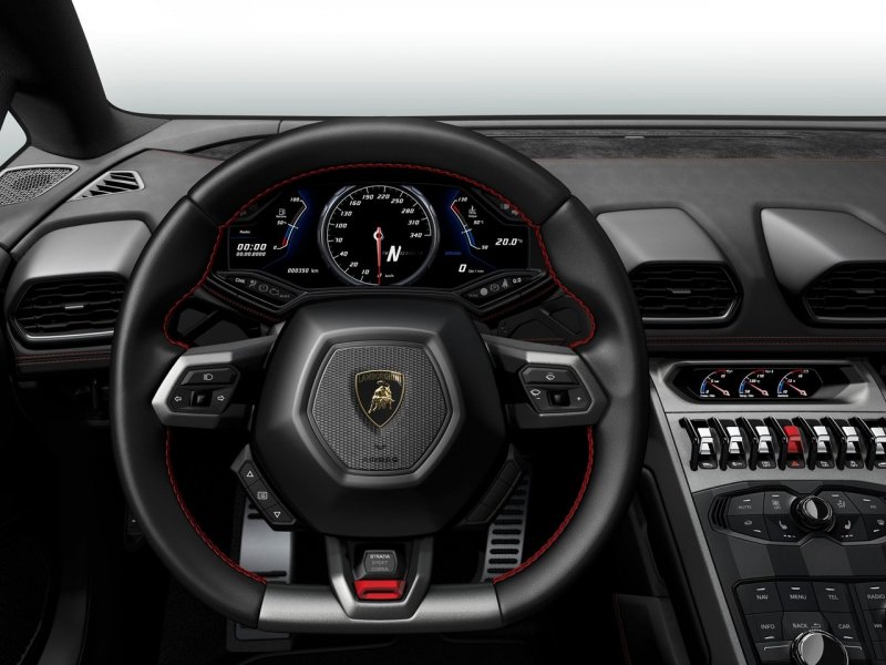Салон Lamborghini Huracan Performante
